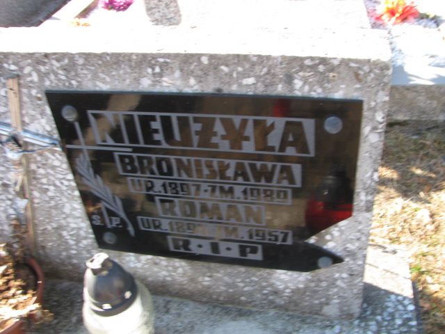 Bronisława Nieużyła 1897 Jaworzno - Grobonet - Wyszukiwarka osób pochowanych