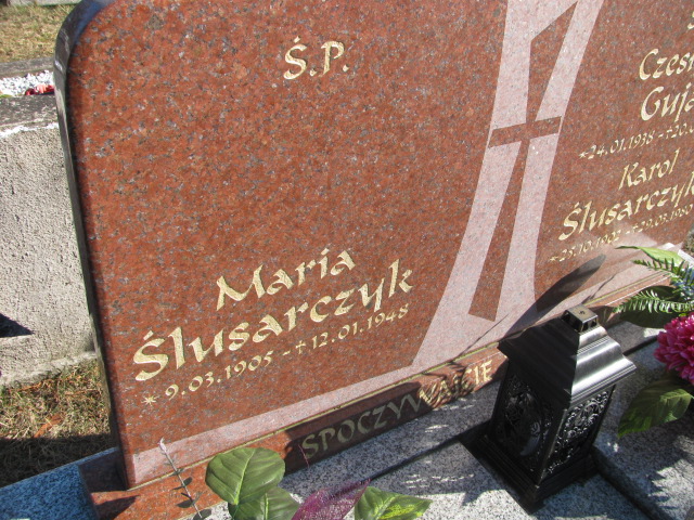 Maria Ślusarczyk 1905 Jaworzno - Grobonet - Wyszukiwarka osób pochowanych