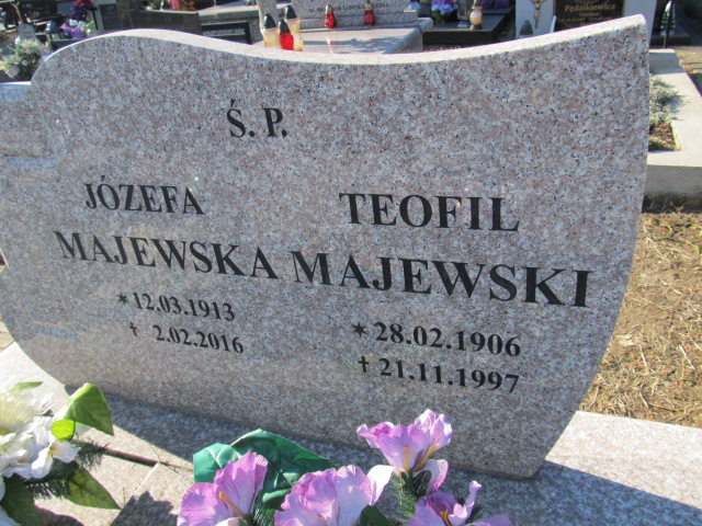 Teofil Majewski 1906 Jaworzno - Grobonet - Wyszukiwarka osób pochowanych