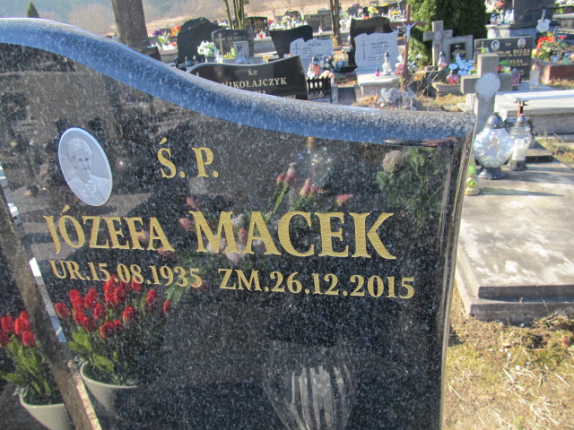 Józefa Macek 1935 Jaworzno - Grobonet - Wyszukiwarka osób pochowanych